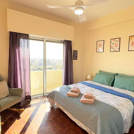 Sea Panorama 2bdr Finikoudes Center Apartment *